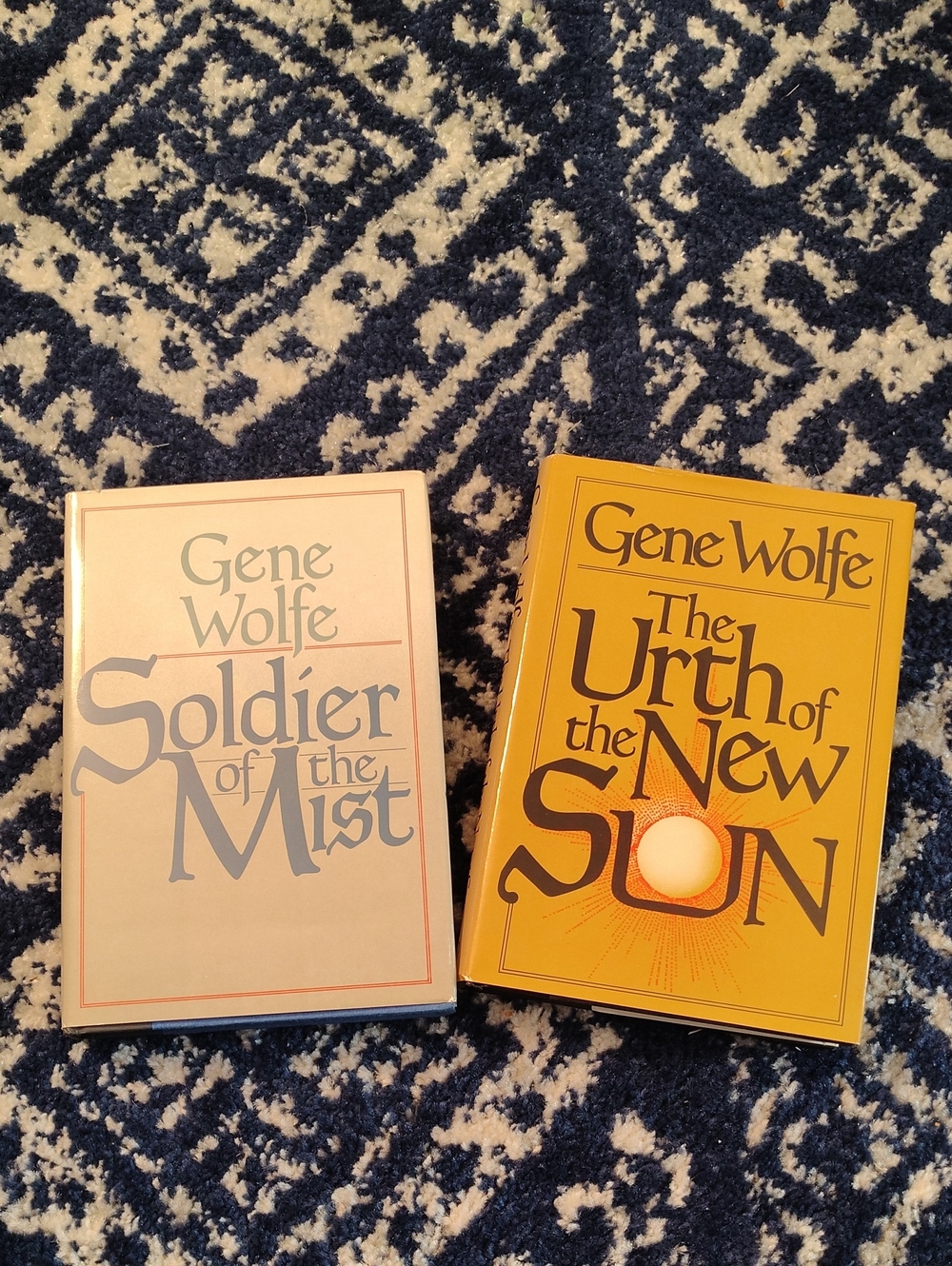 2 Vintage Book Titles By Gene Wolfe